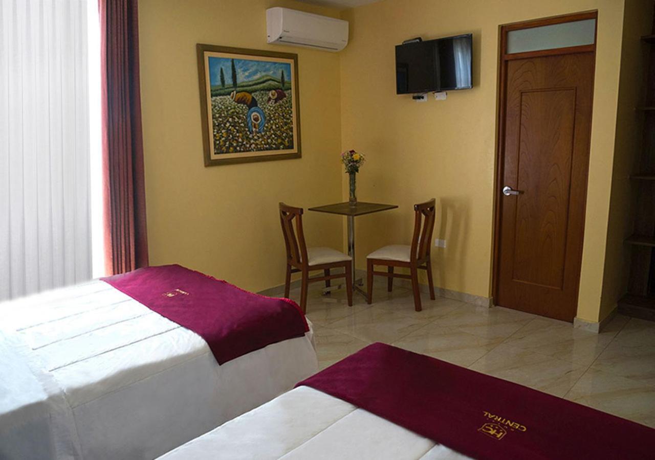 Hotel Central Trujillo Dış mekan fotoğraf