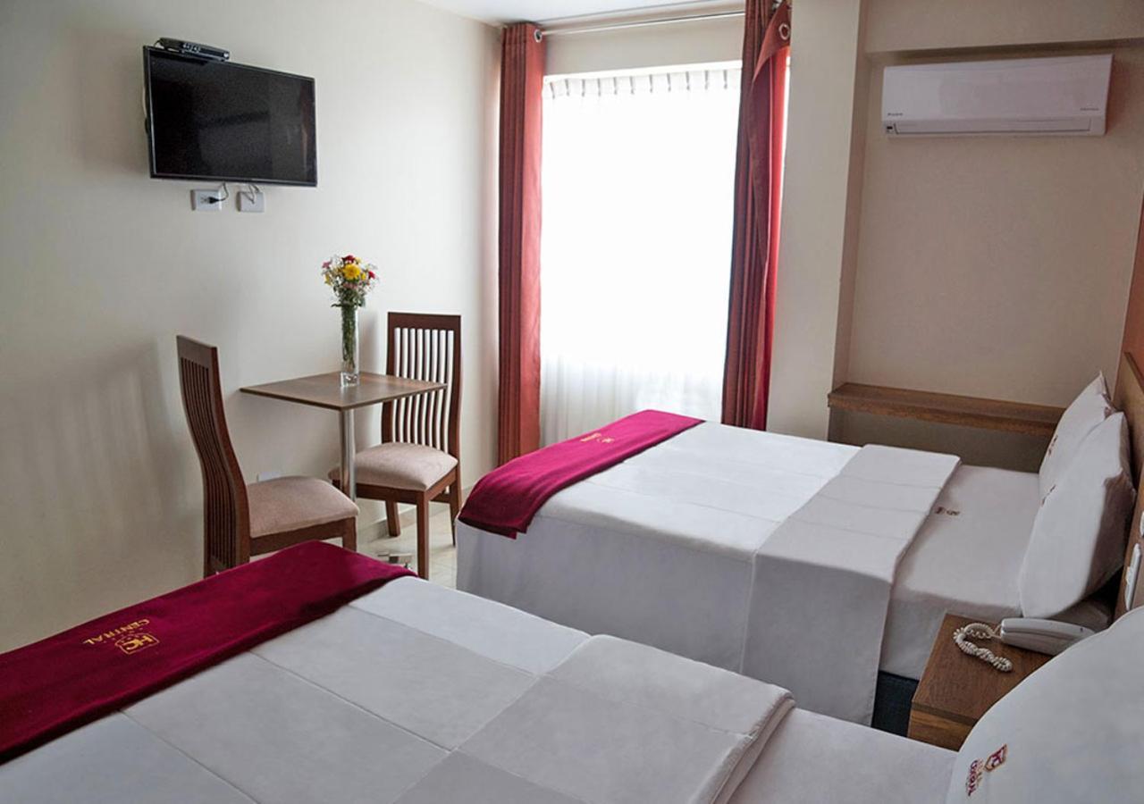 Hotel Central Trujillo Dış mekan fotoğraf