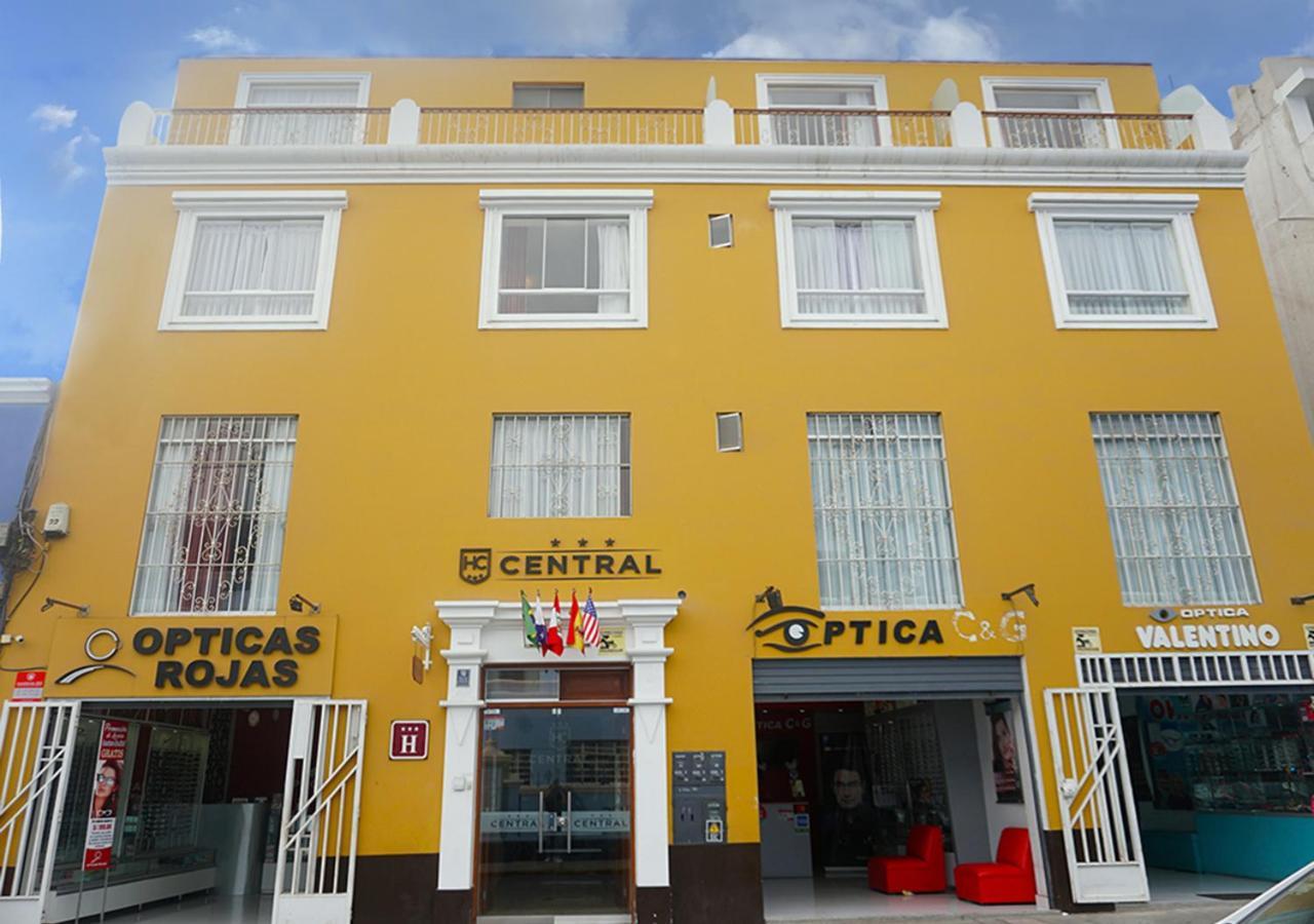 Hotel Central Trujillo Dış mekan fotoğraf